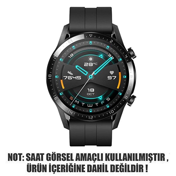 Microsonic Garmin Venu 3 Kordon, Silicone Rapidbands Siyah