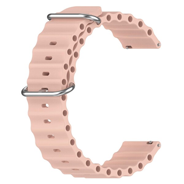 Microsonic Garmin Venu 3 Kordon Ocean Band Pembe