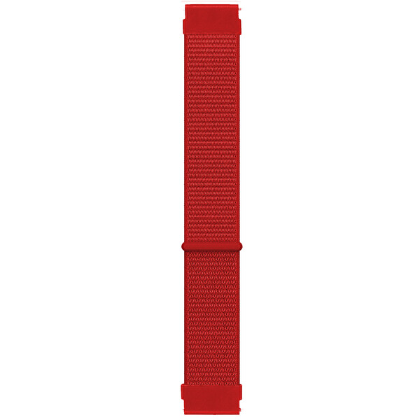 Microsonic Huawei Watch Gt4 46mm Hasırlı Kordon Woven Sport Loop Kırmızı