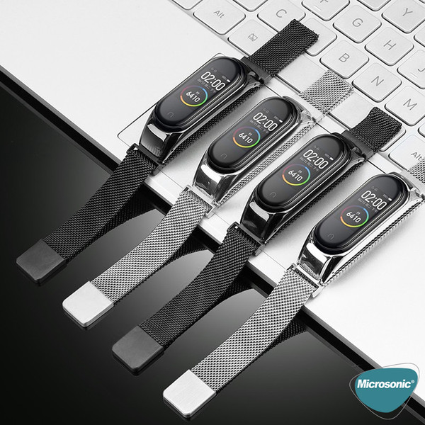 Microsonic Xiaomi Mi Band 8 Milanese Loop Kordon Siyah Fiyatı ve ...