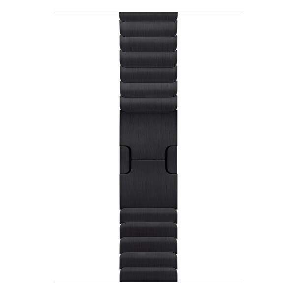 Microsonic Apple Watch Series 9 45mm Kordon Link Bracelet Band Siyah