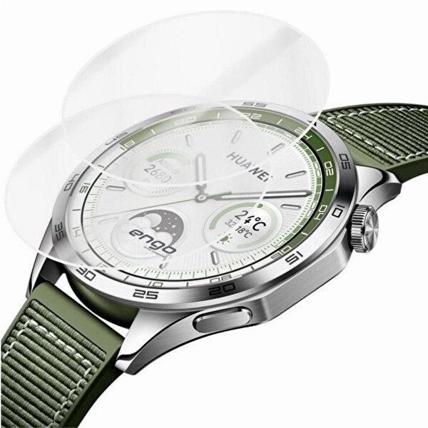 Engo Garmin Forerunner 265S Ekran Koruyucu TPU Film 2 Adet