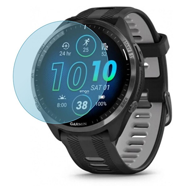 Engo Garmin Forerunner 965 Ekran Koruyucu Nano Şeffaf 2 Adet