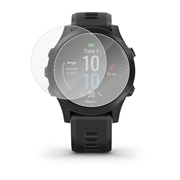 Engo Garmin Forerunner 945 Ekran Koruyucu TPU Film 2 Adet
