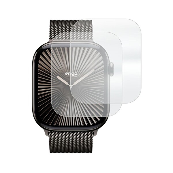 Engo Apple Watch 10 46 MM Ekran Koruyucu Şeffaf TPU Film - 2 Adet