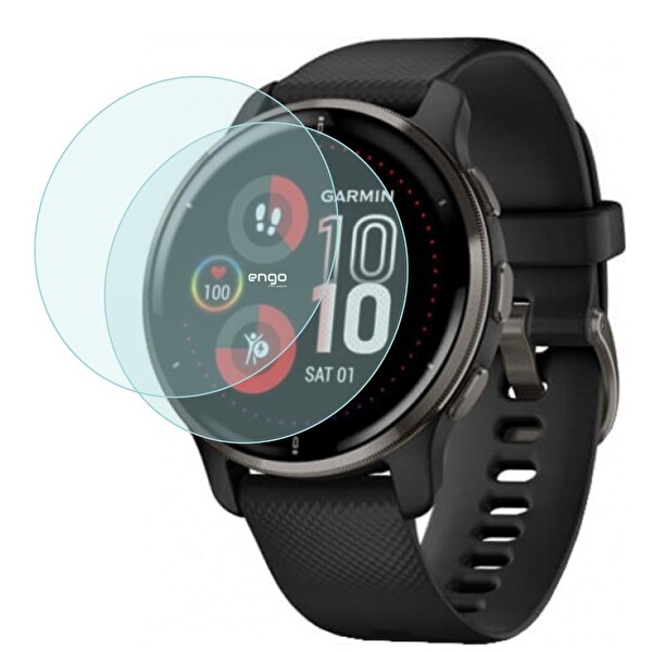 Engo Garmin Swim 2 Ekran Koruyucu Nano 9H Sertlik 2 Adet