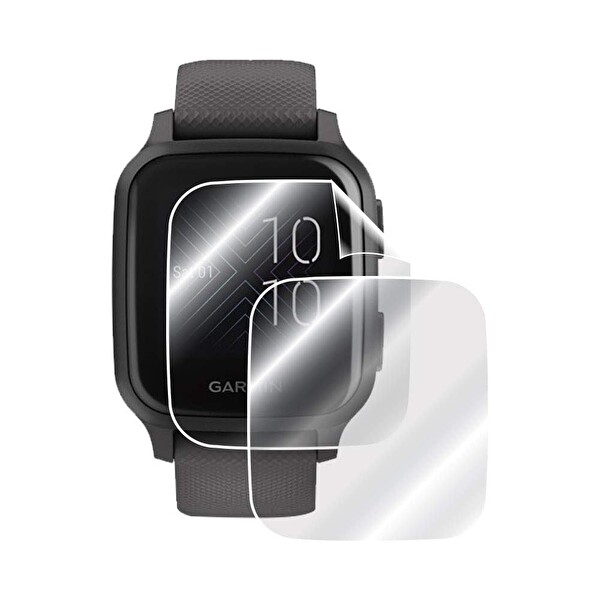 Engo Garmin Venu Sq Ekran Koruyucu TPU Film Şeffaf - 2 Adet