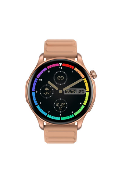 ZeBlaze Btalk 3 Pro Zarif Ve Fonksiyonel Kadın Sağlığı Takibi Rose Pink Akıllı Saat