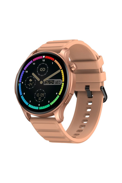 ZeBlaze Btalk 3 Pro Zarif Ve Fonksiyonel Kadın Sağlığı Takibi Rose Pink Akıllı Saat 3