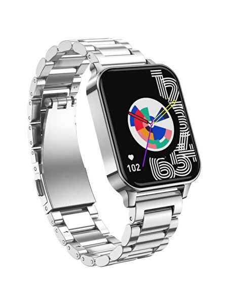 Logia Elegance Akıllı Saat Alüminyum Gümüş Akıllı Saat