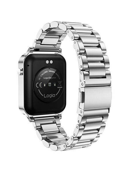 Logia Elegance Akıllı Saat Alüminyum Gümüş Akıllı Saat