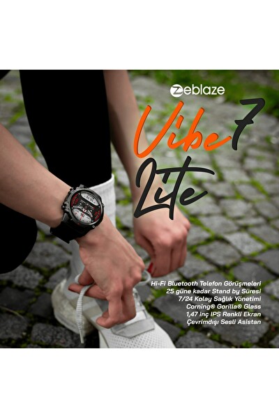 ZeBlaze Vibe 7 Lite Electric Orange Akıllı Saat