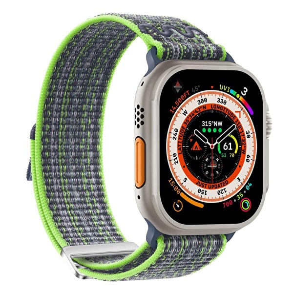 Microsonic Apple Watch SE 2022 40 MM Kordon Terra Strand Yeşil