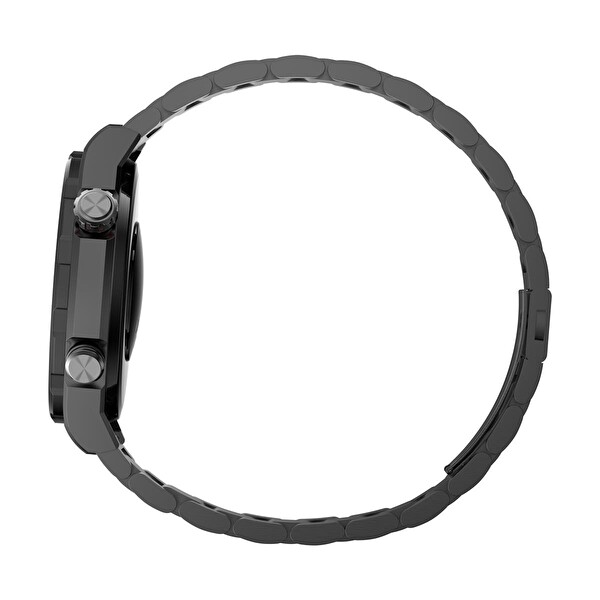 Havit M9030 Ultra Amoled HD 46 MM Akıllı Saat Siyah Metal Kordon