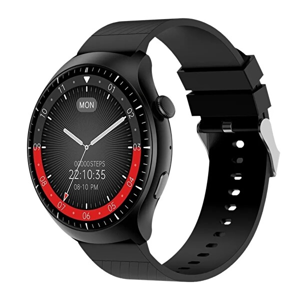 ScHitec Watch 4 Pro Amoled Curved Ekran Android İos HarmonyOs Uyumlu Akıllı Saat Siyah