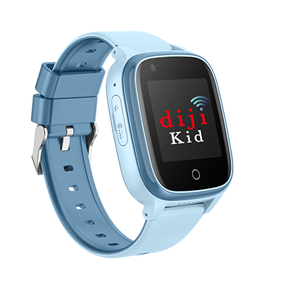 Dijikid 4.5G Görüntülü Görüşmeli Mavi Akıllı Çocuk Saati
