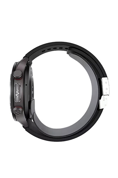 Spovan Electro Pro Hava Basınçlı Tansiyon Şeker NFC Sesli Görüşme EKG Türkçe Akıllı Saat