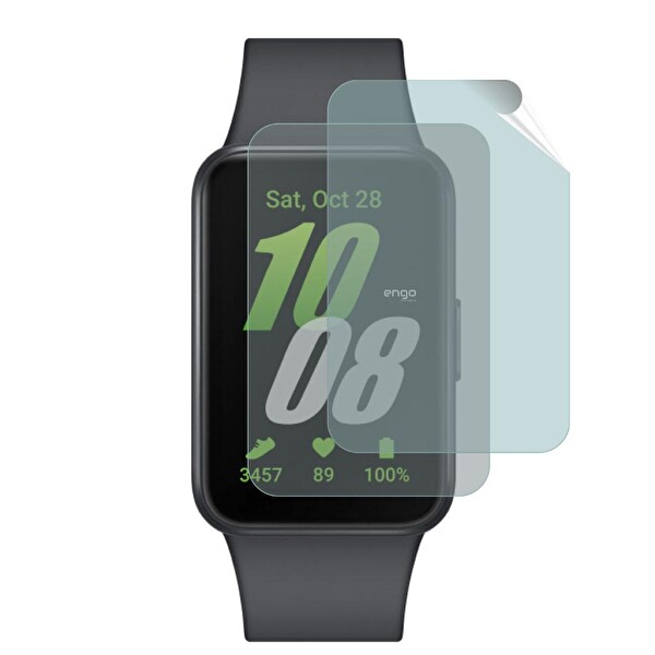 Engo Samsung Galaxy Fit3 Nano Şeffaf Ekran Koruyucu - 2 Adet