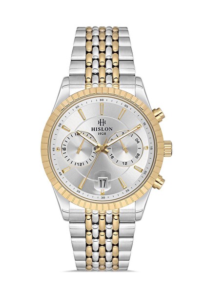 Hislon Men's Date DT145T-02SG Erkek Kol Saati