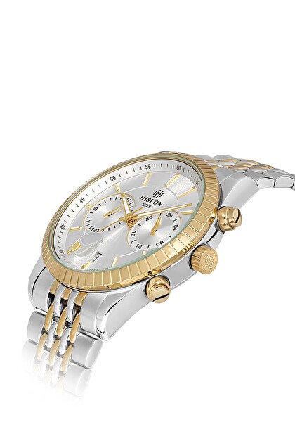 Hislon Men's Date DT145T-02SG Erkek Kol Saati