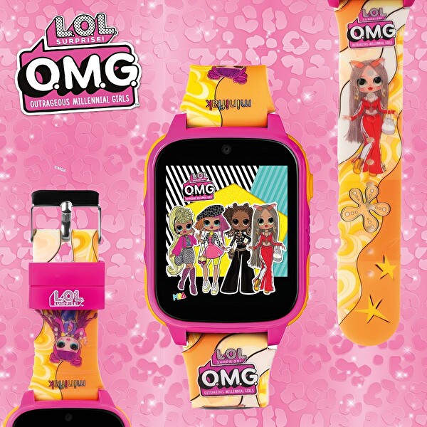 Miniflak L.O.L Surprise LOL012OMG Sarı Kamera Bluetoothlu 26 Oyunlu Çocuk Saati (Takip Özelliği Yok)