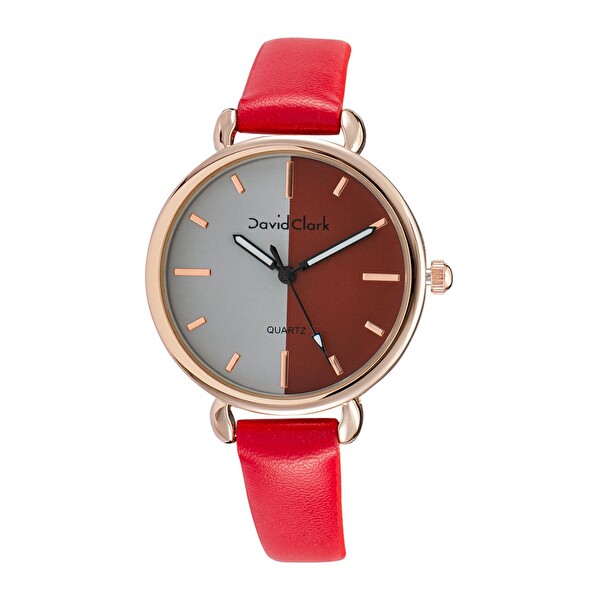David Clark DC50150M-03 Kadın Kol Saati Kırmızı