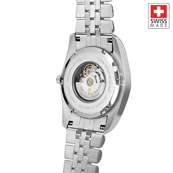 Jacques Du Manoir Inspiration JWL04112 (Sellita SW100 25 Jewels Otomatik Mekanizmalı Swiss Made) Kadın Kol Saati