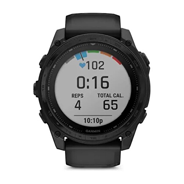 Garmin Tactix 8 51 MM Solar Elite Silikon Kayış Akıllı Saat