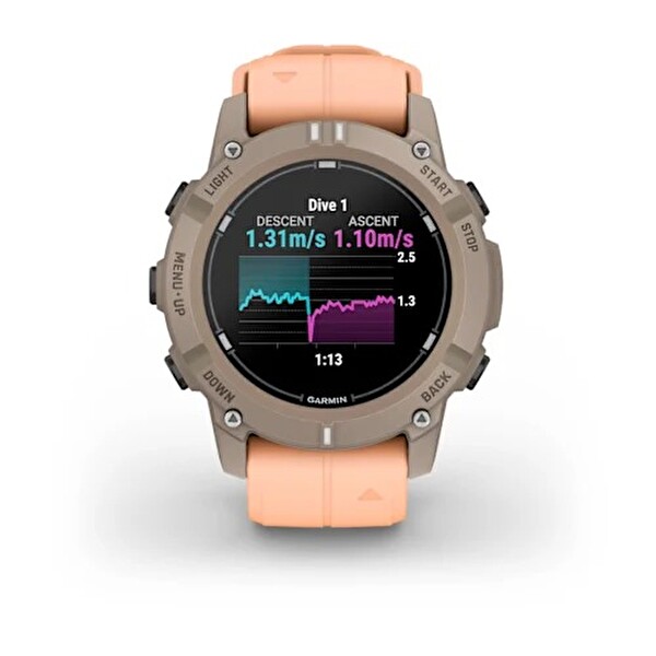 Garmin Descent G2 Pembe Akıllı Saat