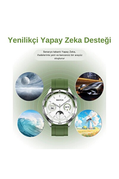 Zuidid GS Wear GT4 3 Adet Kordonlu Akıllı Saat