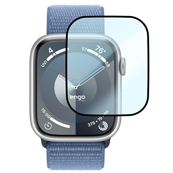 Engo Apple Watch 9 45 MM Flexible Tam Kaplama Ekran Koruyucu