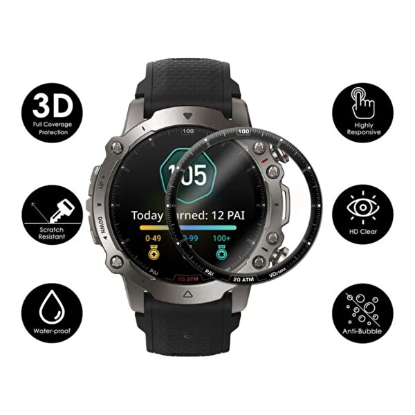 Engo Amazfit Falcon Flexible Tam Kaplama Ekran Koruyucu
