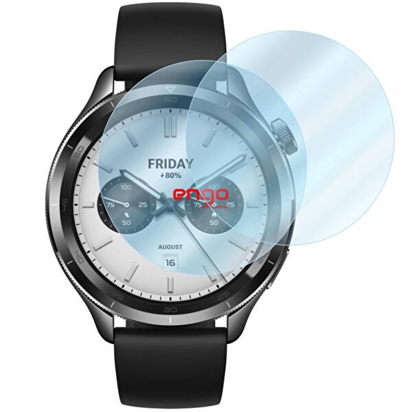 Engo Xiaomi Watch S4 9H Sertlik 2 Adet Nano Ekran Koruyucu