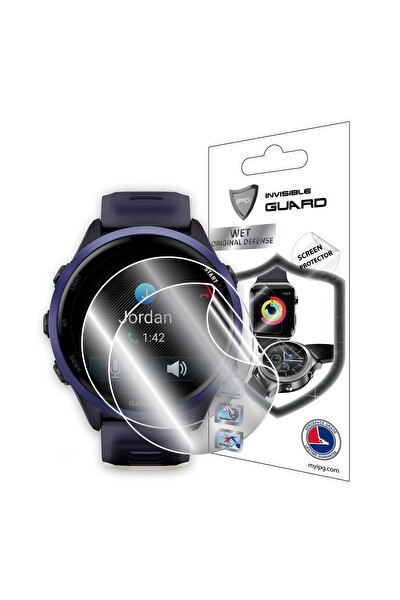 IPG Garmin Forerunner 570-47 MM Uyumlu HydroGel Ekran Koruyucu - 2 Adet