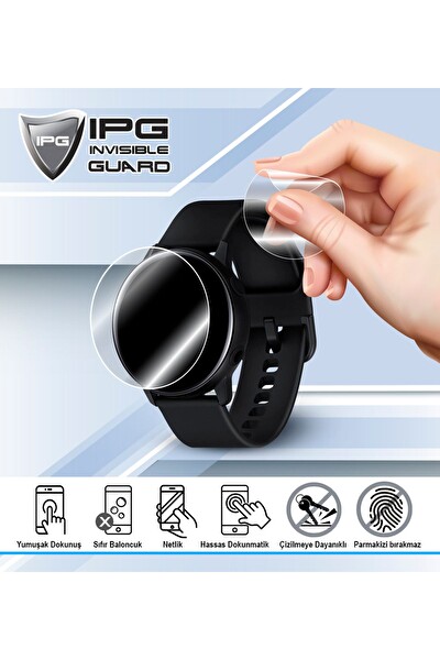 IPG Garmin Forerunner 570-47 MM Uyumlu HydroGel Ekran Koruyucu - 2 Adet