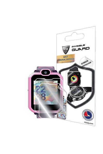 IPG UZ - Smartblade Q20 Akıllı Çocuk Saati Uyumlu HydroGel Ekran Koruyucu - 2 Adet