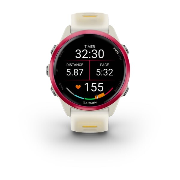 Garmin Forerunner 570 - 42 MM Ahududu - Mango Akıllı Saat