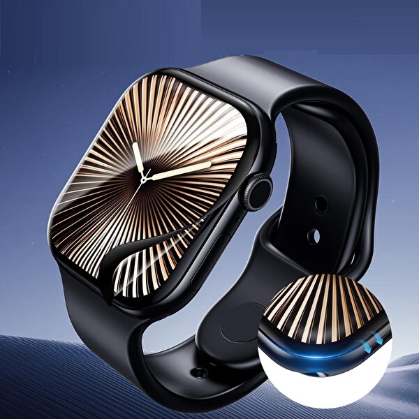 Engo Apple Watch 10 42 MM Ekran Koruyucu Flexible Tam Kaplama