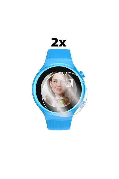 IPG Wiky Watch 5S Çocuk Saati Uyumlu HydroGel İnce TPU Ekran Koruyucu - 2 Adet