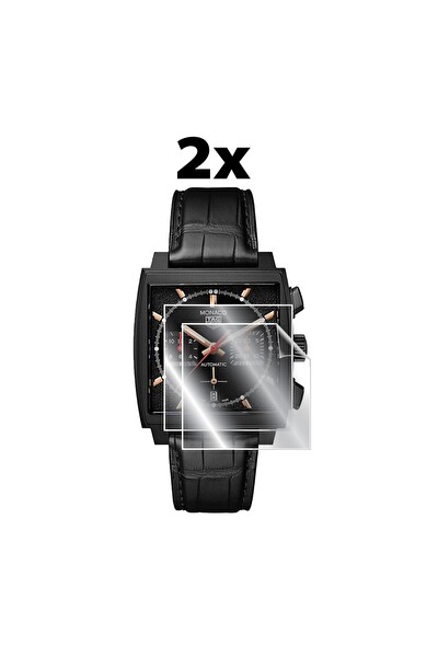 IPG Tag He uer Monaco CBL2180.FC6497 Chronograph Dark Lord HydroGel Ekran Koruyucu - 2 Adet