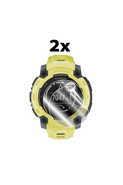 IPG Garmin Instinct E 45 MM Uyumlu HydroGel Ekran Koruyucu - 2 Adet