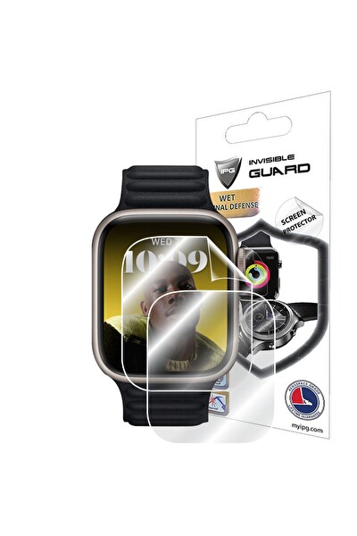 IPG Apple Watch Series 9 -8 - 7 45mm ile Uyumlu Hydrogel Ekran Koruyucu - 2 Adet