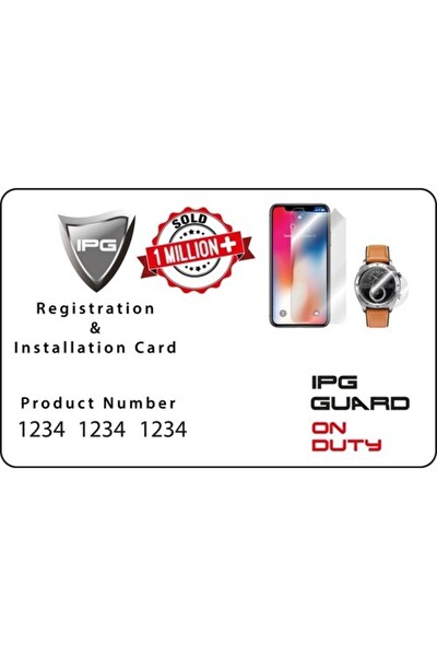 IPG Babysmart Q19 Akıllı Çocuk Saati Ile Uyumlu Hydrogel Ekran Koruyucu - 2 Adet