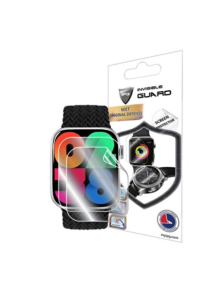 IPG Watch 8 Hk 9 Pro Smartwatch ile uyumlu IPG Hydrogel Ekran Koruyucu - 2 Adet