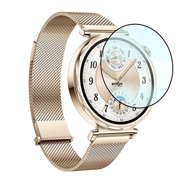 Engo Huawei Watch GT 5 41 MM Flexible Tam Kapama Ekran Koruyucu
