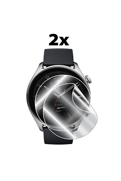 IPG Amazfit GTR 4 Limited Edition Smart Watch ile Uyumlu Hydrogel Ekran Koruyucu 2 Adet