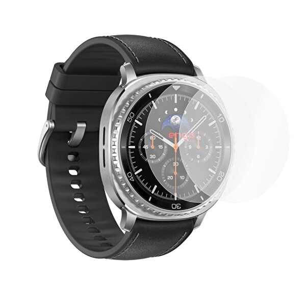 Engo Samsung Galaxy Watch 8 Classic 46mm Ekran Koruyucu TPU 2'li