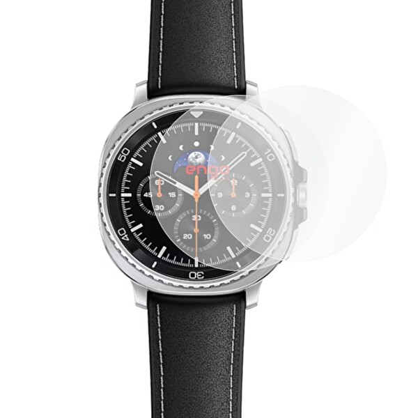 Engo Samsung Galaxy Watch 8 Classic 46mm Ekran Koruyucu TPU 2'li