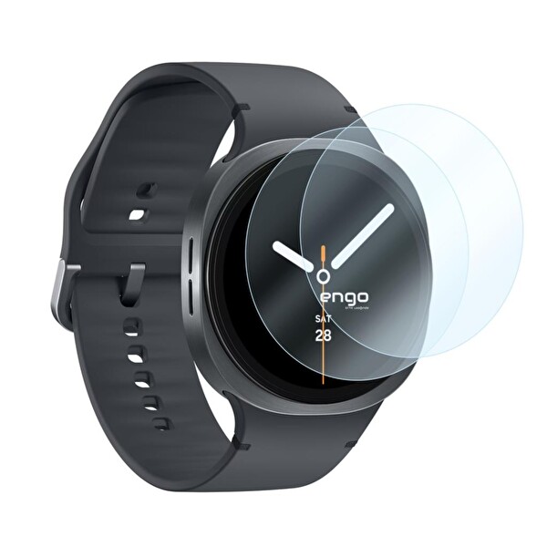 Engo Samsung Galaxy Watch 8 44 mm Ekran Koruyucu Nano 2 Adet