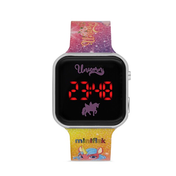Miniflak Unicorn MFU8001 Square Led Çocuk Saati